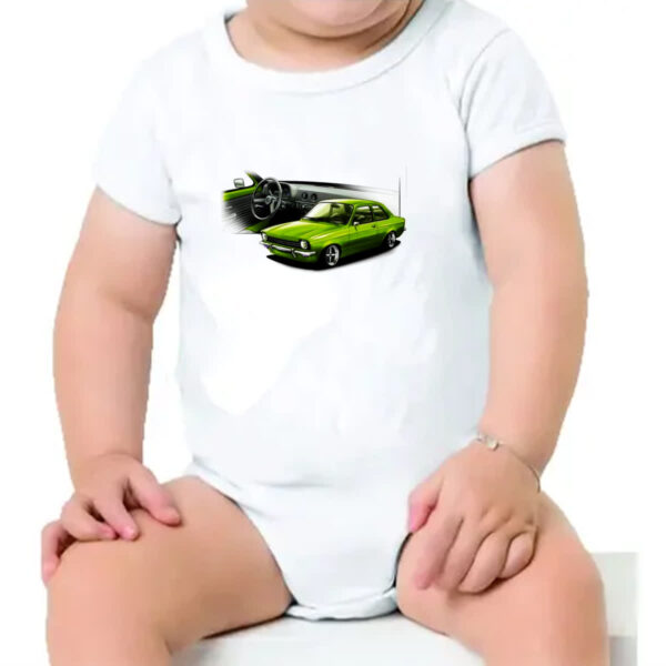 Body infantil Chevette primeira geracao verde - Imagem 4
