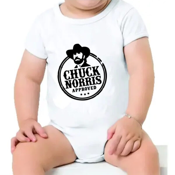 Body infantil Chuck Norris Aproved - Imagem 4