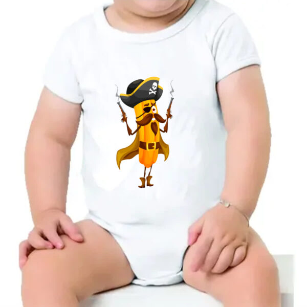 Body infantil Churros Pirata - Imagem 4