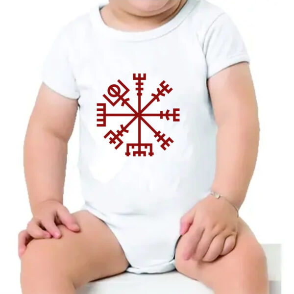 Body infantil Compasso viking - Imagem 4