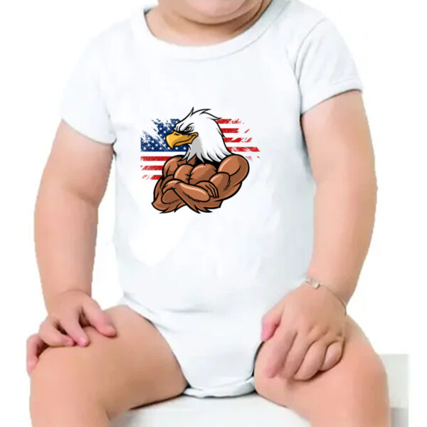 Body infantil Aguia Americana maromba - Imagem 4