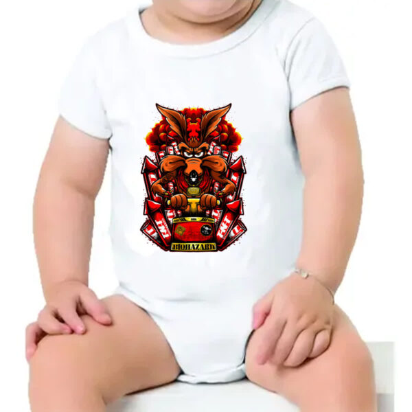 Body infantil Coyote Biohazard - Imagem 4