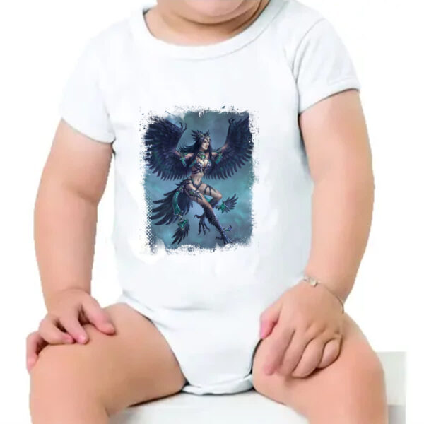 Body infantil Criatura Mitologica Harpia 02 - Imagem 4