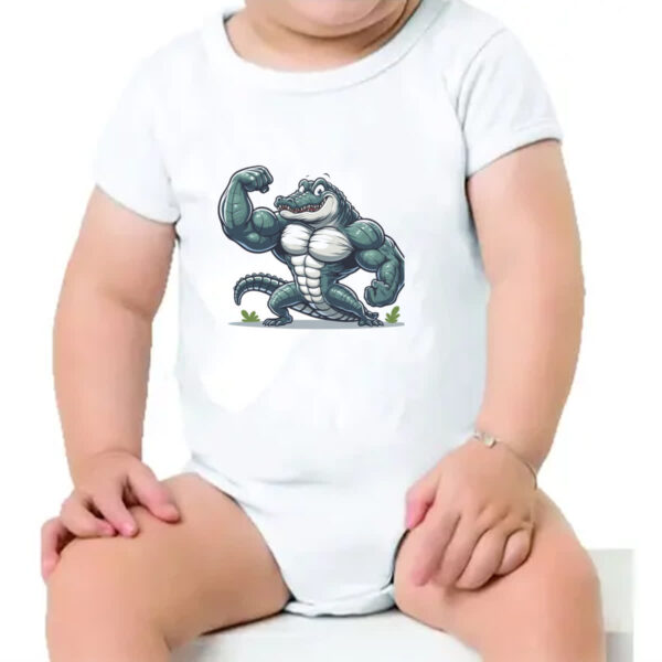 Body infantil Crocodilo maromba - Imagem 4