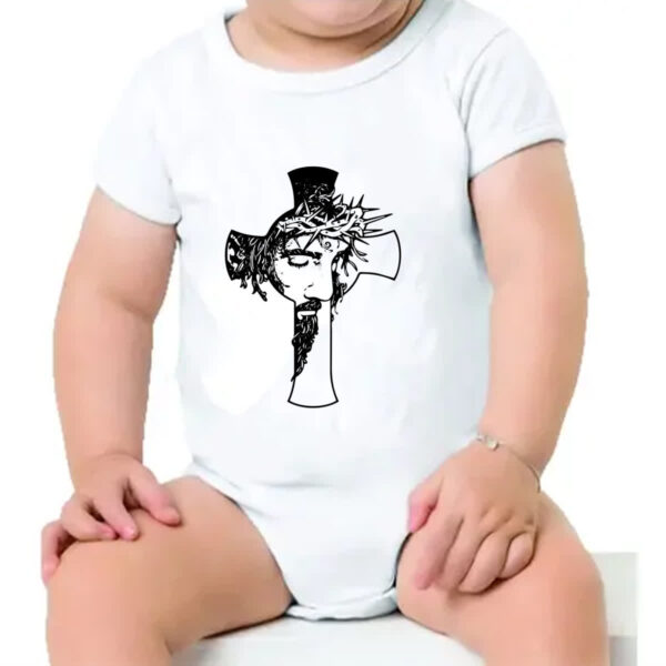Body infantil Cruz - Jesus - Imagem 4