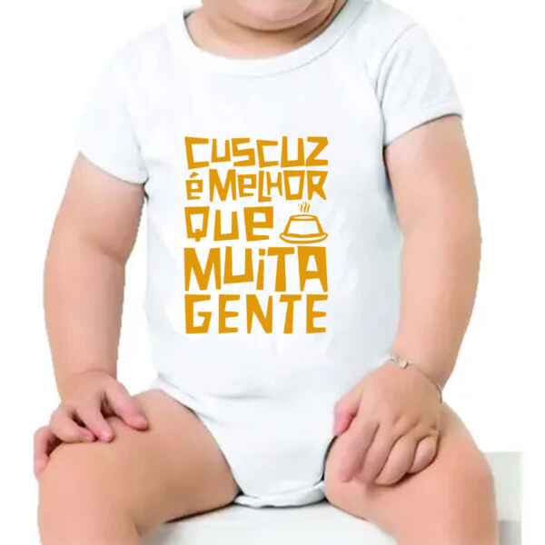 Body infantil Cuscuz melhor que muita gente - Imagem 4