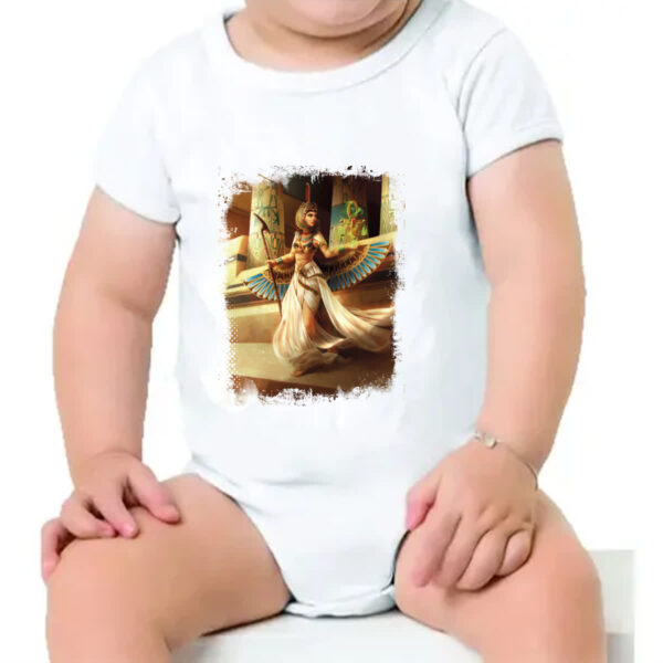Body infantil Deusa Isis Ilustracao - Imagem 4