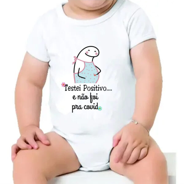 Body infantil Dia das maes Flork testei positivo mas nao foi COVID - Imagem 4
