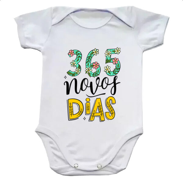 Body infantil 365 novos dias