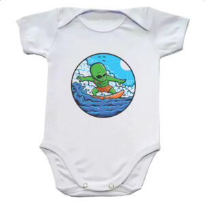 Body infantil Alien Surfista