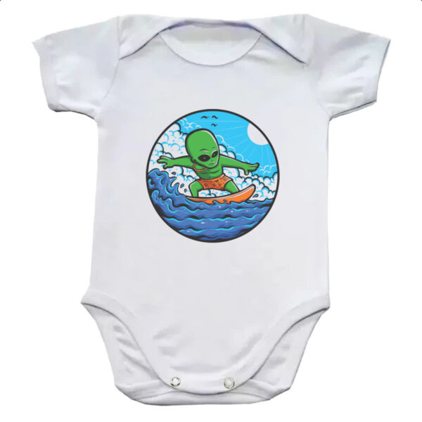 Body infantil Alien Surfista
