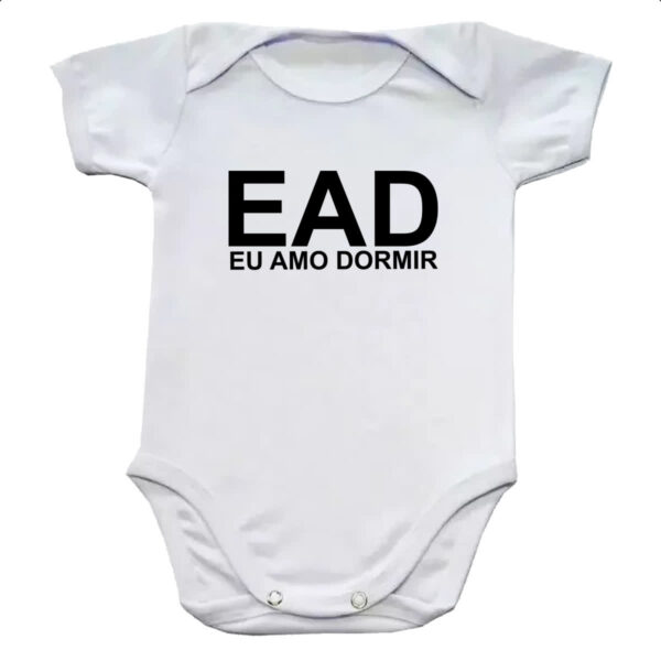 Body infantil EAD - Eu amo dormir