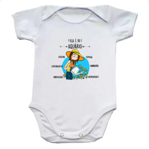 Body infantil Ela e de Aquario