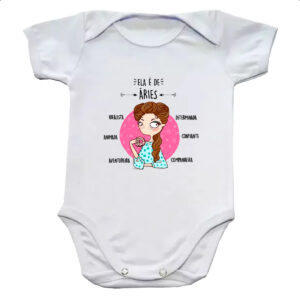 Body infantil Ela e de Aries