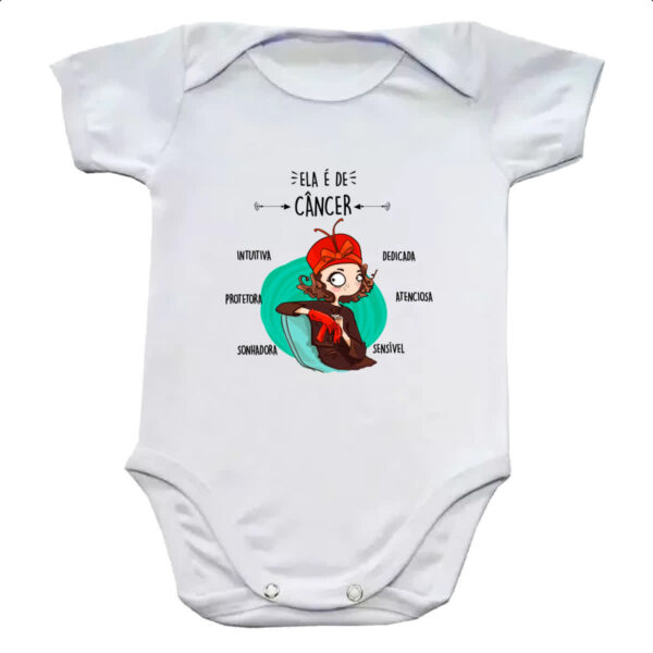 Body infantil Ela e de Cancer