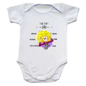 Body infantil Ela e de Leao