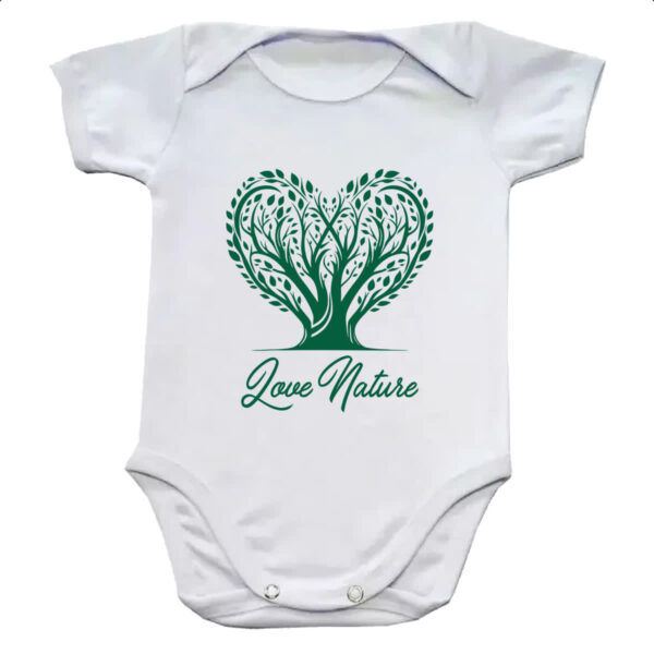 Body infantil Amo a natureza
