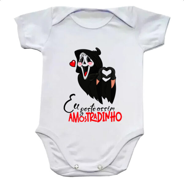 Body infantil Amostradinho eu gosto assim