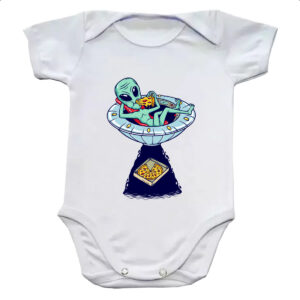 Body infantil ET roubando pizza