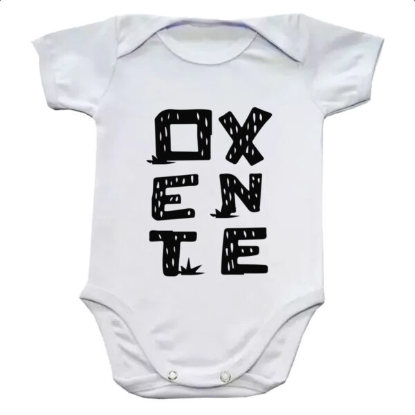 Body infantil Eu amo meu oxente