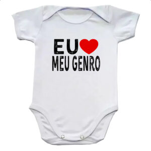 Body infantil Eu love meu genro