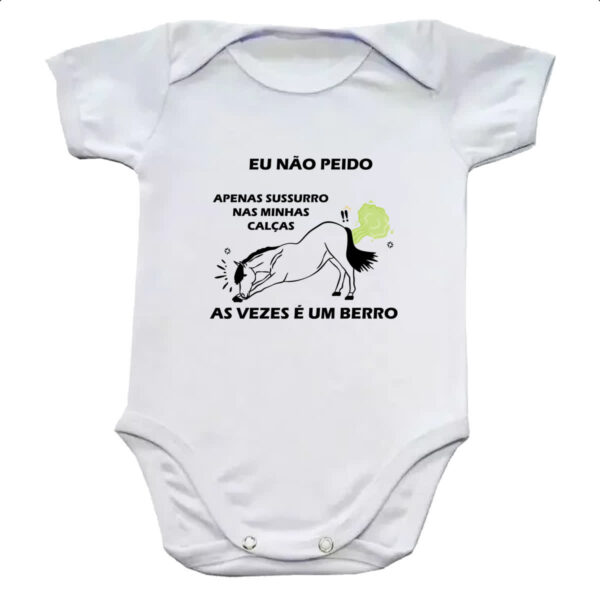 Body infantil Eu nao peido cavalo