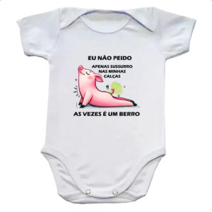 Body infantil Eu nao peido porco