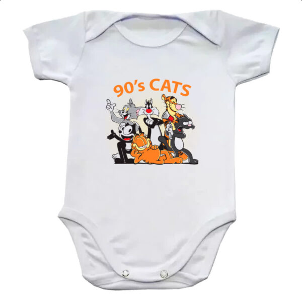 Body infantil 90s cats