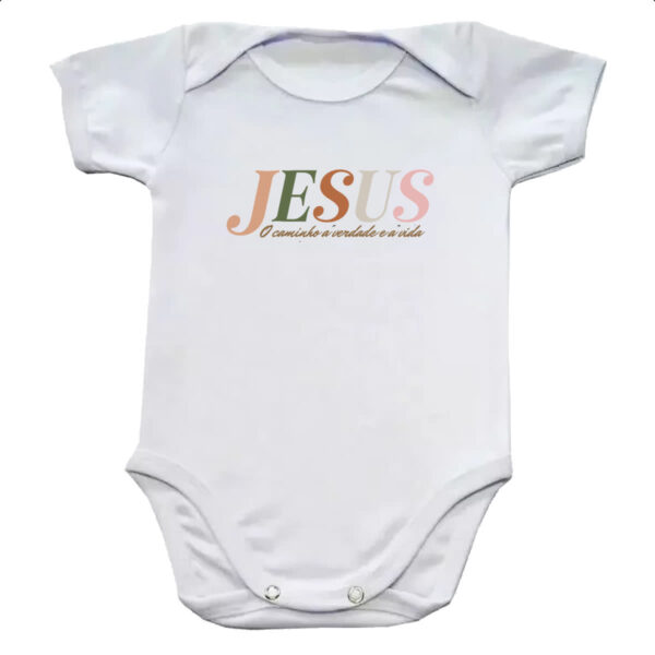 Body infantil Jesus o caminho e a verdade