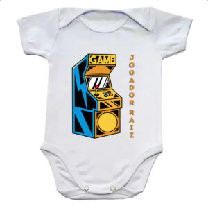 Body infantil Jogador gamer raiz