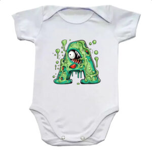 Body infantil Zumbi Alfabeto Letra A