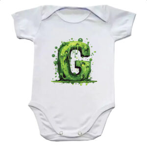 Body infantil Zumbi Alfabeto Letra G