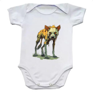 Body infantil Zumbi Cao selvagem