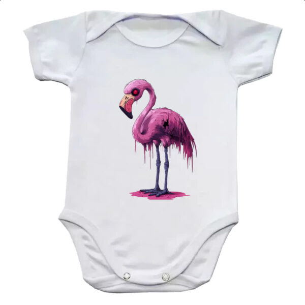 Body infantil Zumbi Flamingo
