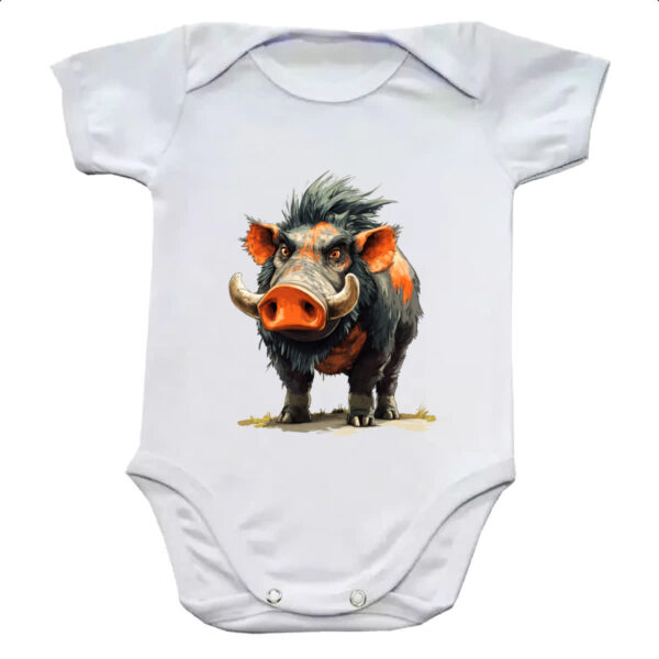 Body infantil Zumbi Javali