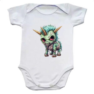 Body infantil Zumbi Unicornio