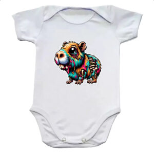 Body infantil Zumbi capivara