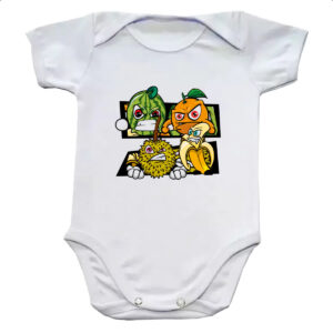 Body infantil Frutas raivosas