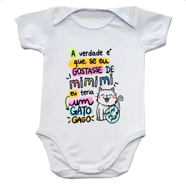 Body infantil Gato mi mi mi