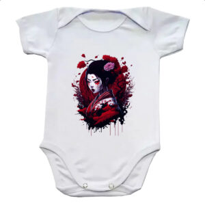 Body infantil Geisha dark magic splash