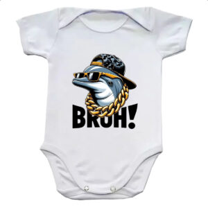 Body infantil Golfinho MC