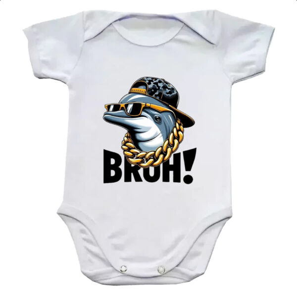 Body infantil Golfinho MC