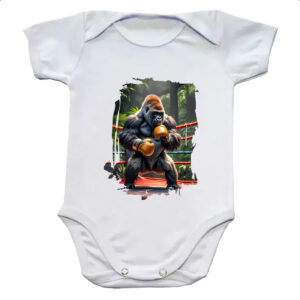 Body infantil Gorila pugilista