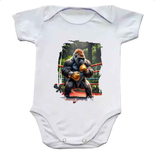 Body infantil Gorila pugilista