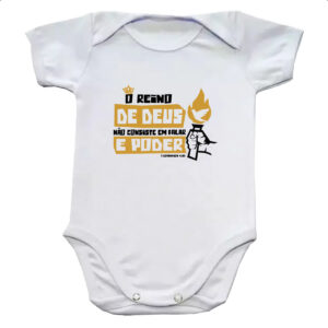 Body infantil Gospel 1 Corintios 4.20