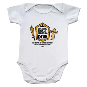 Body infantil Gospel Efesio 6.11
