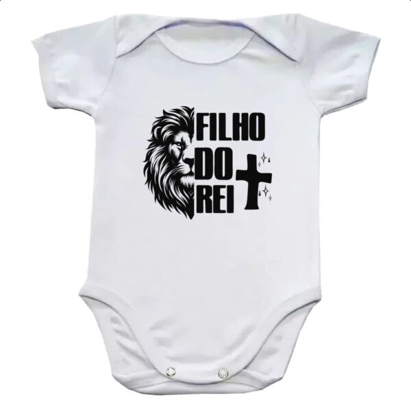 Body infantil Gospel Filho do rei Leao