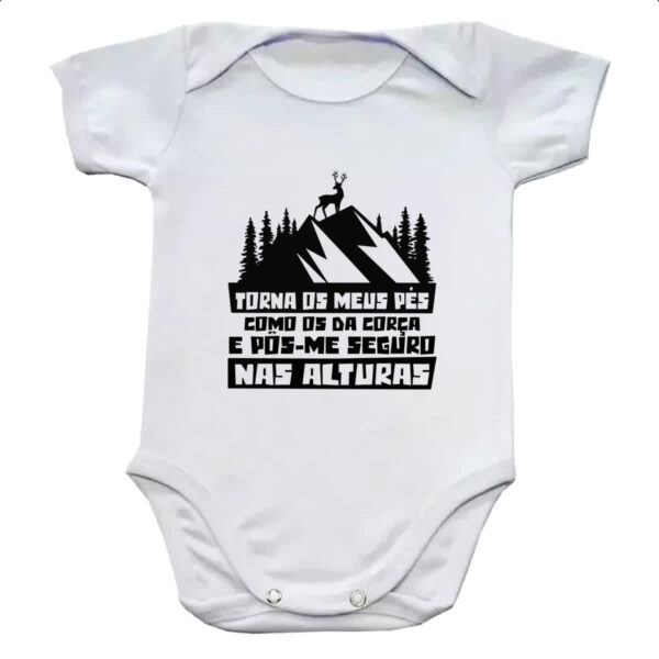 Body infantil Gospel Salmos 18.33.34