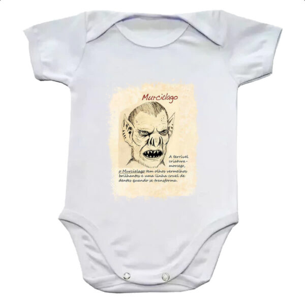 Body infantil Grimm Livro Murcielago