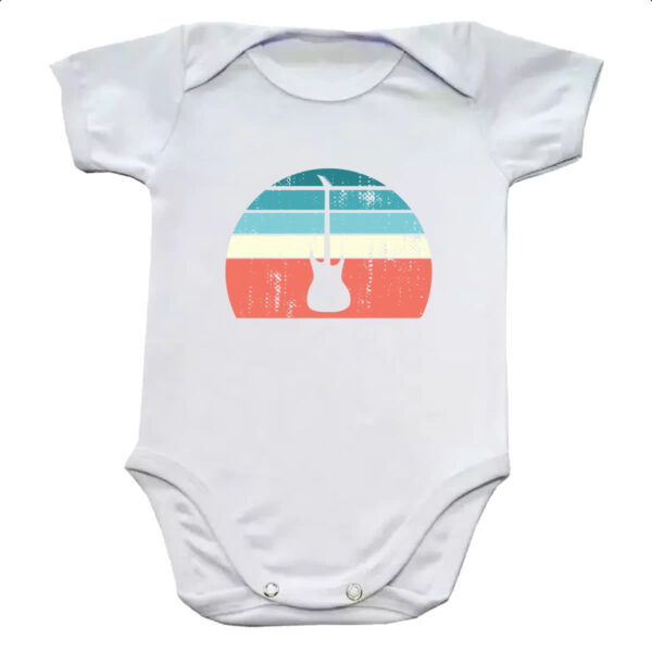 Body infantil Guitarra Sunset Art